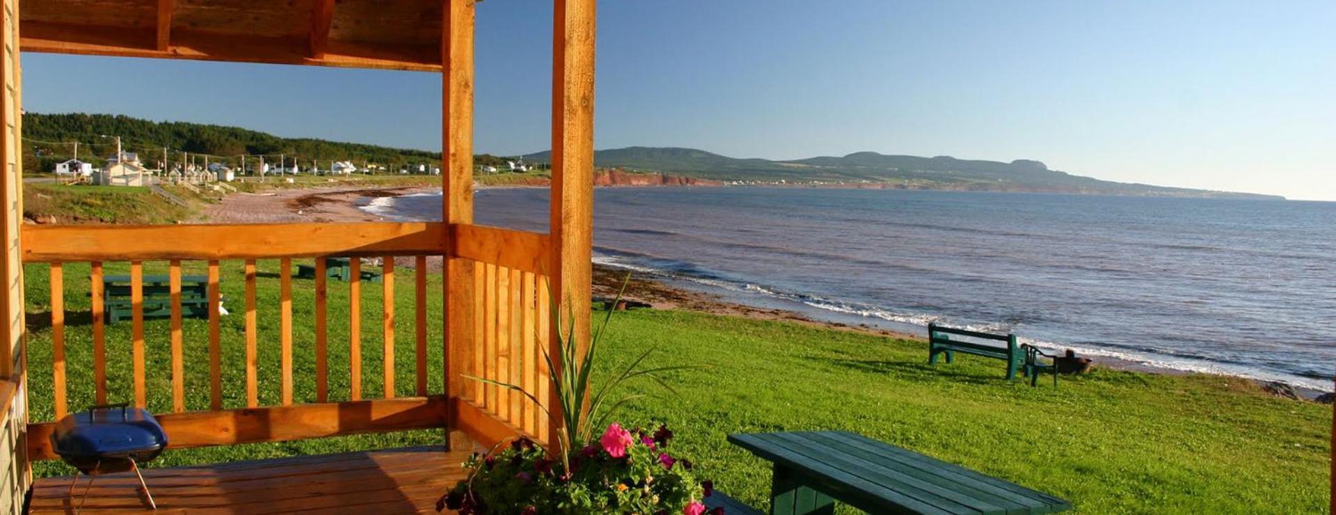 Chalets Nature Ocean Percé Exterior foto